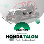 Front & Rear Lower Door Inserts Panel For Honda Talon 1000X-4 2020-2024