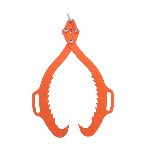 Heavy Duty Claw Hook 2 Claw Timber Log Lifting Tongs For Lumber Skidding 32 Inch