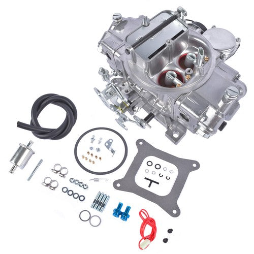 0-80458SA Carburetor 4-Barrel Square Bore, 600 CFM, Electric Choke, Dual Inlet