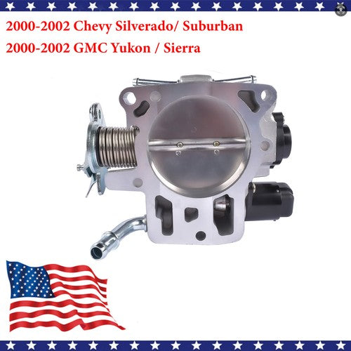 Throttle Body For 2000 2001 2002 GMC Yukon XL Sierra 1500 2500 88984260
