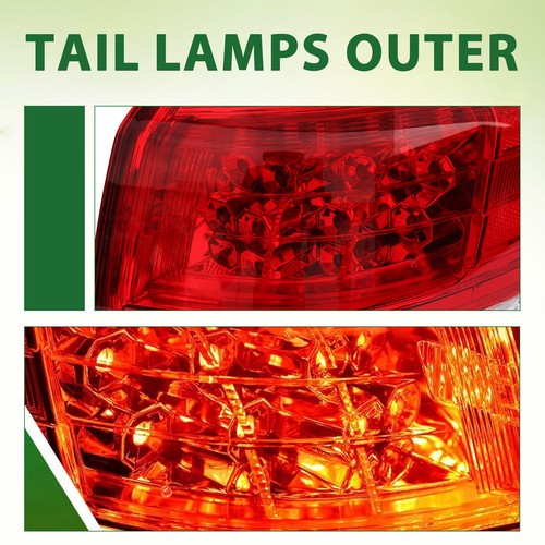 Tail Lights Rear Brake Lamp Outside LH RH Pair for 2016-2018 for Honda HRV
