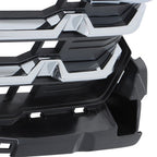For Chevy Silverado 1500 LTZ 2022-2024 Chrome Plastic Front Bumper Grille New