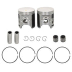 Fit For Yamaha Rd350 1973-1975 Cylinder Rebuild Kit Pistons Rings Pins