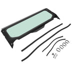 Clear Rear Glass Window Windshield for Honda Talon 1000R RS 1000X XS 2019 2020 2021 2022 2023 2024