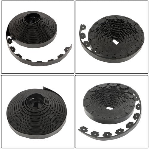 2 Inch For Lawn Tall Garden Edging 80ft Landscape Edging with 100 Spikes New