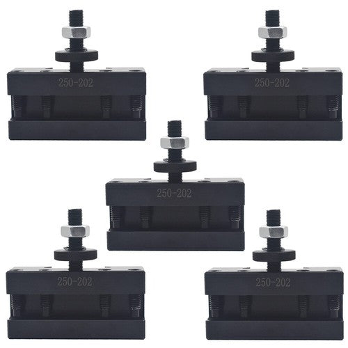 BXA #2 Quick Change Turning Facing & Boring Tool Post Holder 250-202 5Pcs
