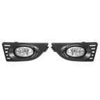 For 2005 2006 2007 Acura RSX Front Bumper Clear Fog Lights Lamps Pair w/wiring