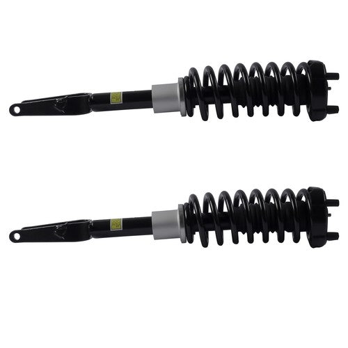 Pair Front Shock & Coil Spring Assembly For Mercedes W211 S211 E350 4Matic 06-09