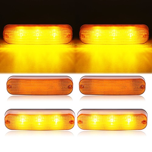 AR60250 LED Amber Flashing Cab Lights For John Deere 50 Series 4050 4250 4450 4