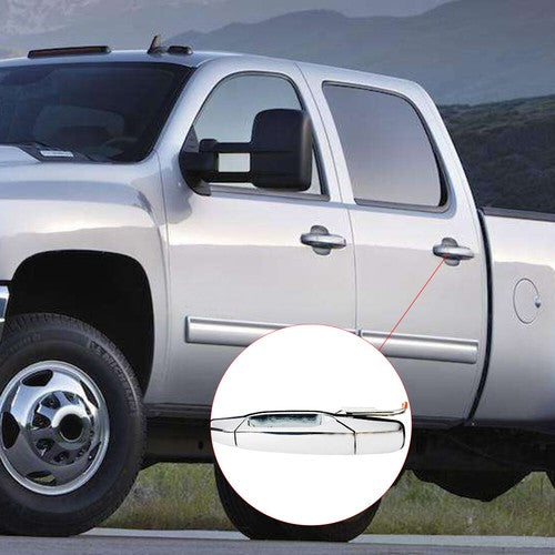 For 2007-2013 Escalade Silverado Rear Door Handle Driver Side Chrome GM1520130
