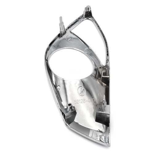 Pair Chrome Front Bumper Fog Light Cover Bezels For 2013 2014 2015 Toyota Avalon