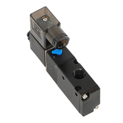 1/4" 3 Way 2 Position Inline Directional Control Electric Solenoid Valve 24V DC