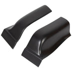 Black ABS Cab Corner Covers For Ford F150 Crew Cab 2004 2005 2006 2007 2008