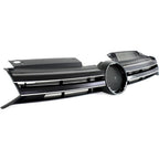 For 2010 2011-2014 VW Volkswagen Golf MK6 GTI Jetta Sportwagen Upper Black Grill