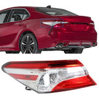 Driver/LH Side Rear Tail Light Outer Lamp For Toyota Camry SE LE 2018 2019 2020
