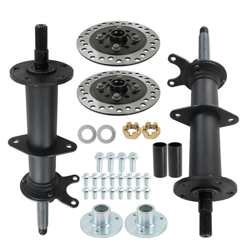 Fit For 5" wheels 40" Rear Axle Kit With 3 Stud Hub Go Kart Golf Cart ATV US