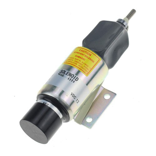 12V Fuel Shutoff Stop Solenoid Valve 2001-12E2 for Woodward 3 Terminals