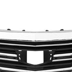 Front Bumper Upper Grille Chrome for Cadillac XT5 2016 2017 2018 2019 2020