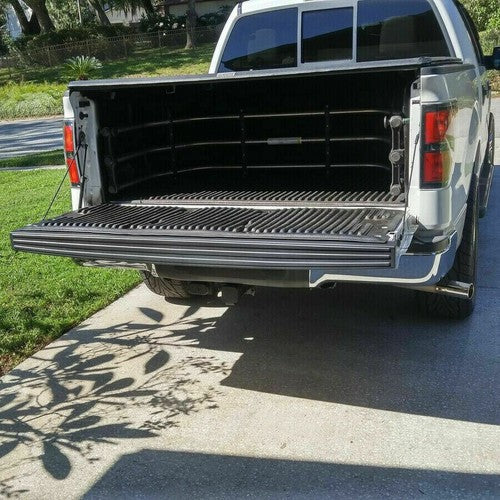 Tailgate Top Protector Spoiler Cover Moulding Cap Black For 2009-2014 Ford F150