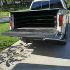 Tailgate Top Protector Spoiler Cover Moulding Cap Black For 2009-2014 Ford F150