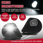 LED Side Mirror Puddle Lights for Dodge Ram 1500 2500 3500 4500 5500 2010 2019