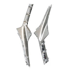 For Chevrolet Blazer 2019-2021 Chrome Front Left Right Grille Molding Trim 2PCS