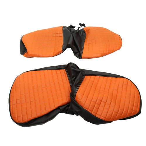 Front&Rear Seat Covers For Yamaha Drive/Drive 2 2007-UP Golf Cart Orange New