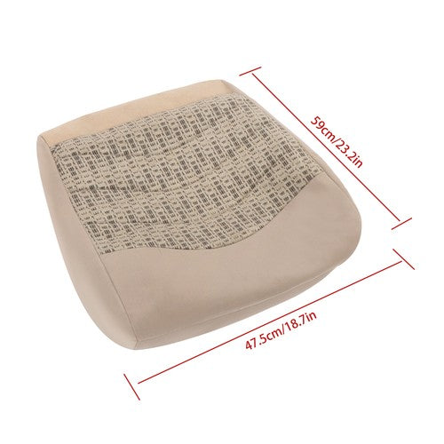 Cloth Driver Seat Cushion Beige  For Ford F250 F350 F450 F550 XLT 1999-2000