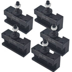 5Pcs OXA #1 250-001 Quick Change Turning Facing Tool Post Holder For Lathe CNC