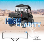 Clear Rear Windshield for 2014-Up Honda Pioneer 700 UTV