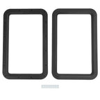 15.7 x 24.8 Black RV Entrance Door Window Frame for Camper Trailer