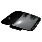 Black Tow Hook Cap Cover Fit 2020 2021 2022 for Nissan Versa Front Bumper