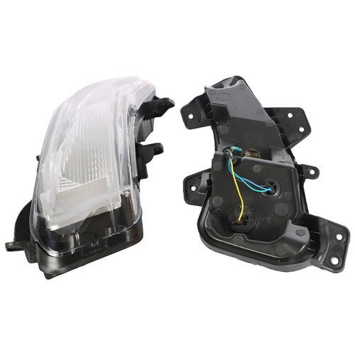 Front Fog Lights For Chevy Malibu 2019-2022 Turn Signal Lights W/LED DRL RH+LH