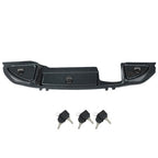 For Club Car Precedent Golf Cart Carbon Fiber Dash With Locking Doors 2008.5+ US