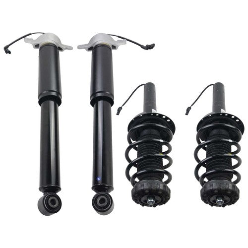4X Front Rear Suspension Shock Struts W/Electric Fits Cadillac XTS 2013-2019