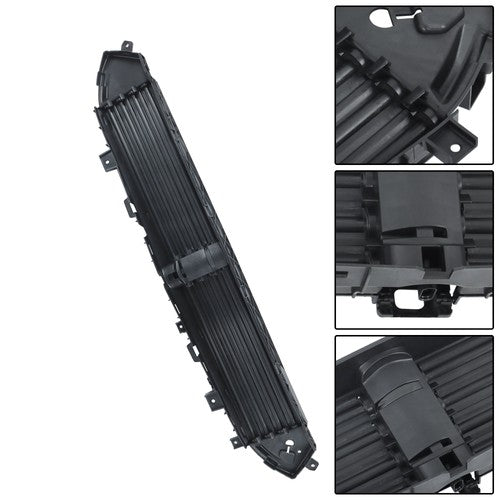 Black Plastic Active Grille Shutter For 2020 2021 2022 Chrysler Voyager Lower