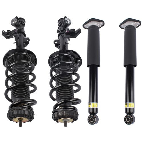 4Pcs Front Strut Assys + Rear Shock Absorber For Cadillac SRX 10-16 w/ Electric