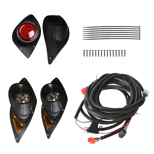 For Yamaha Drive G29 Golf Cart LED Headlight & Tail Light Gas or Electric 2007+