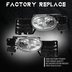 Front Bumper Fog Lights W/Bulb for Honda Accord Crosstour 3.5L 2010-2012