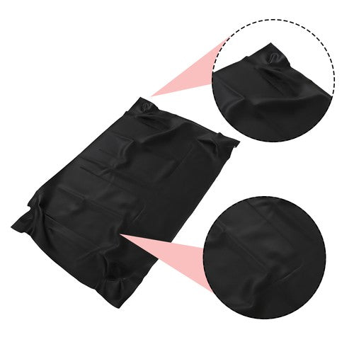 Black Front Seat Bottom Cover 2007-2016 For Yamaha G29 / Drive Golf Cart