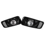 JDM Bumper Clear Halogen Lens Fog Lights Pair for 1999-2000 for Honda Civic