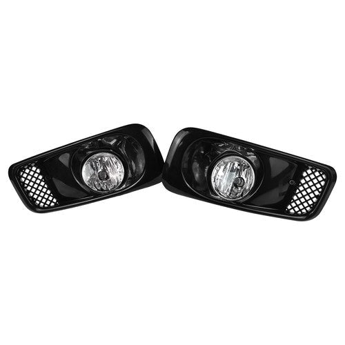 JDM Bumper Clear Halogen Lens Fog Lights Pair for 1999-2000 for Honda Civic