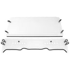 Polaris Ranger Fullsize Round Cage Windshield 570 2017-2024 Clear Vented