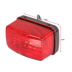 Taillight Assembly w/ Bulb For Yamaha Rhino 660 YXR660F 4X4 2004 2005 2006 2007