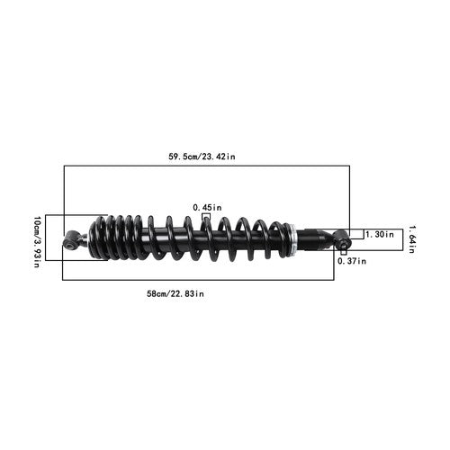 Rear Shock Absorber 2016-2018 For Yamaha Wolverine 700 B35-F2200-00-00 Dual-Rate