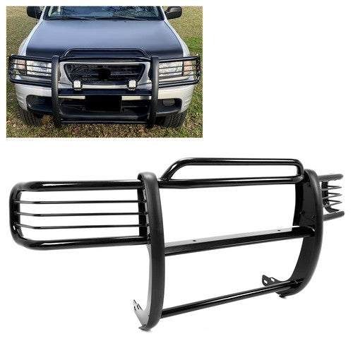 Bull Bar Grille Guard Black Steel Power Coated for Isuzu Rodeo Amigo 1998-2004