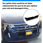 Front Lower Black Grille Bumper Moulding For 2011-2014 Ford Edge FO1087132