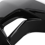 Left Radiator Shroud Painted Black for Kawasaki KLR650 08 18 Camo 16 18