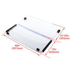 Clear Folding Golf Cart Windshield for 1985-1995 Yamaha G2 G9 Models