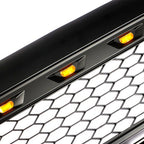 For Toyota Tacoma 2005-2011 Black Plastic Front Upper Bumper Grille W/ LED